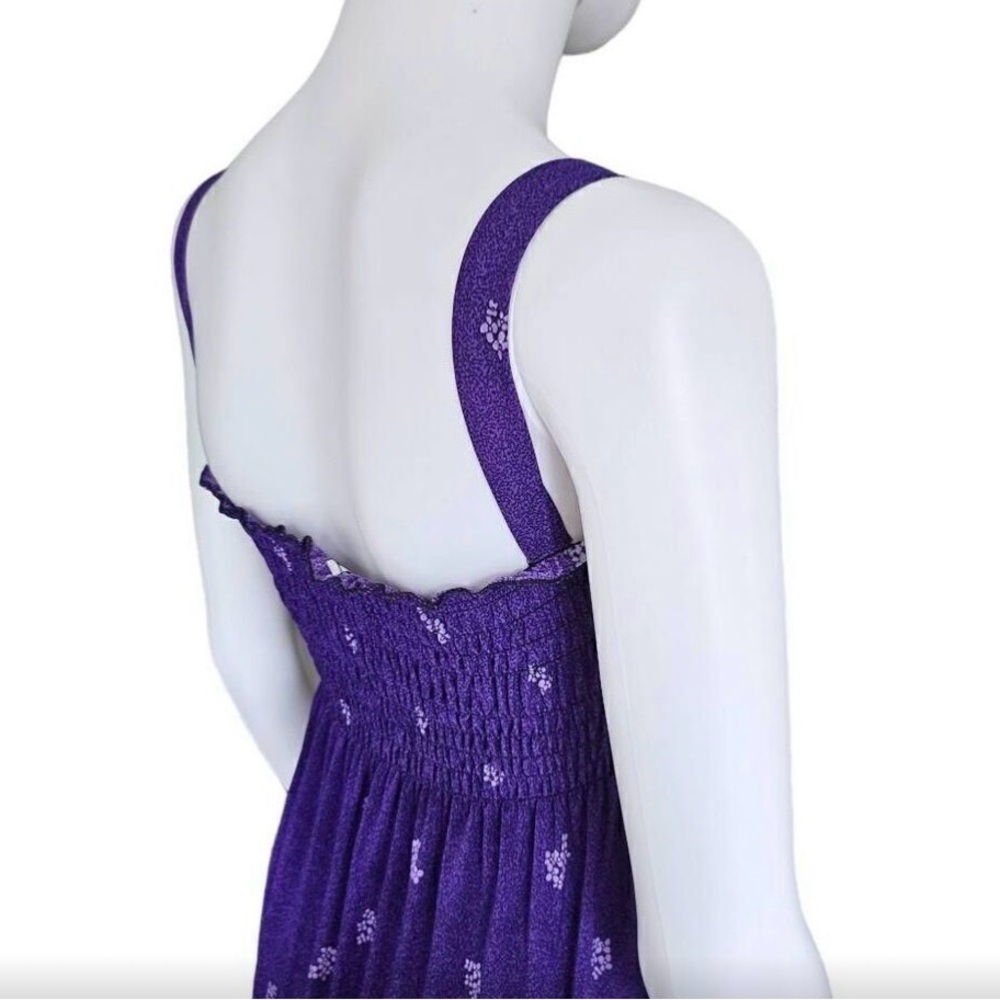 Vibrant Purple babydoll dress - Picture 7 of 8